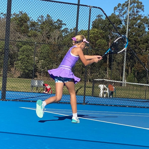 Luxury Tennis Dress - Purple