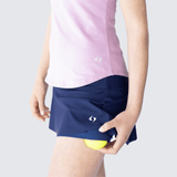 Navy Skirt (Navy Inner Shorts) - Slice Avenue
