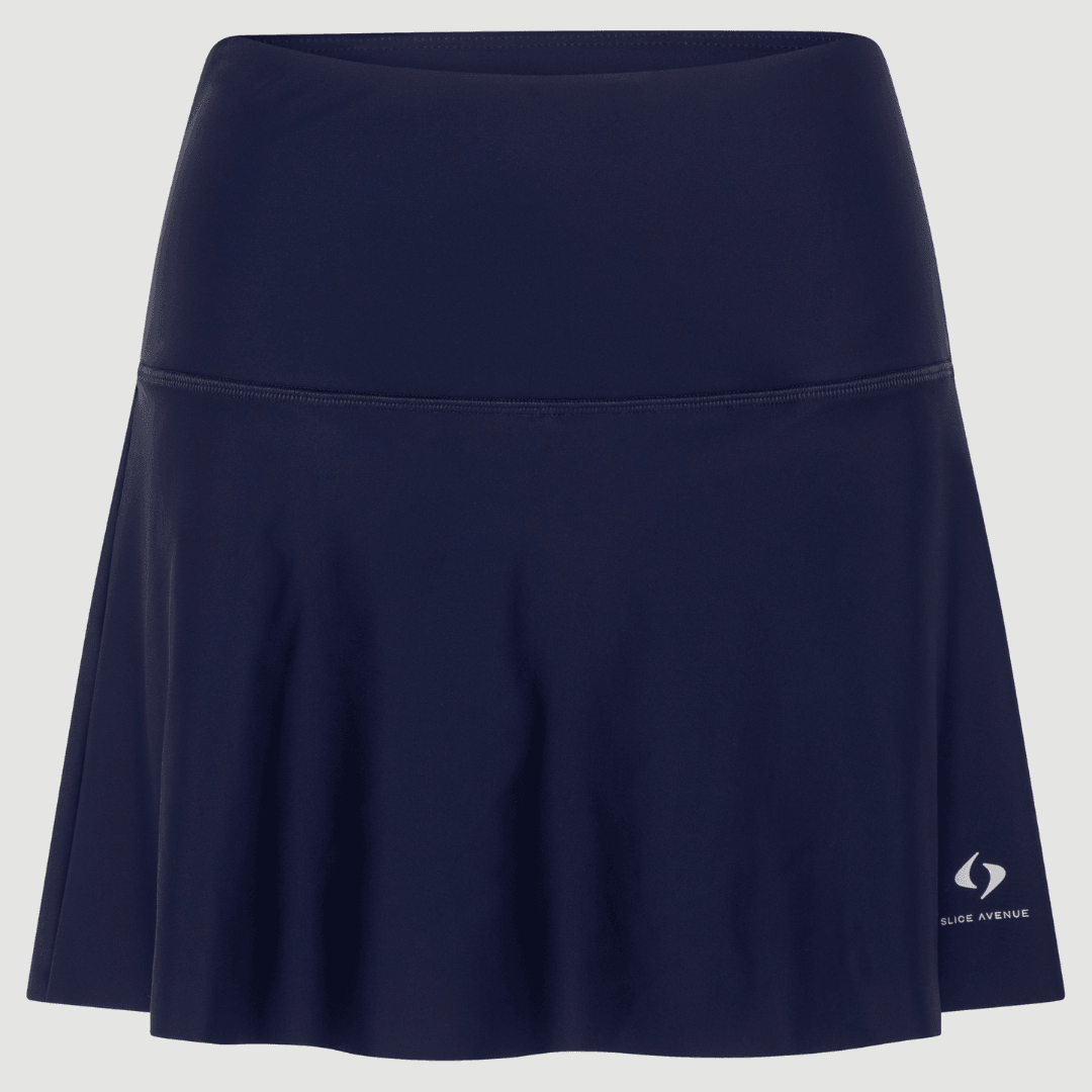 Navy Premium Longer Skirt - Slice Avenue