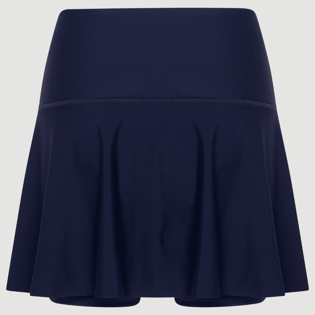 Navy Premium Longer Skirt - Slice Avenue