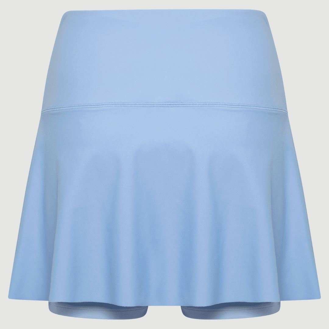 Light Blue Premium Longer Skirt - Slice Avenue