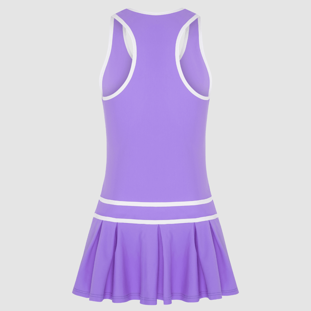 Luxury Tennis Dress - Purple - Slice Avenue