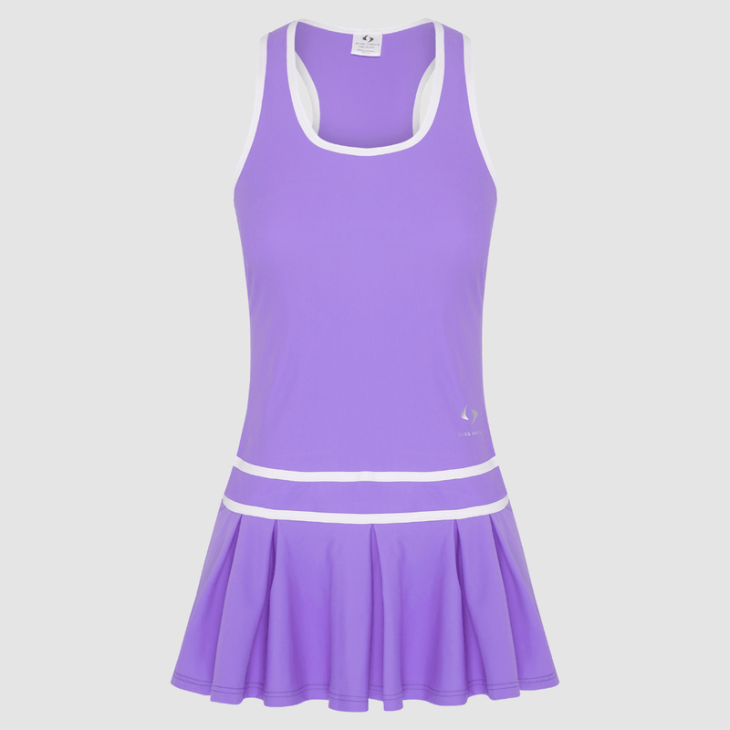 Luxury Tennis Dress - Purple - Slice Avenue