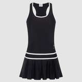 Luxury Tennis Dress - Black - Slice Avenue