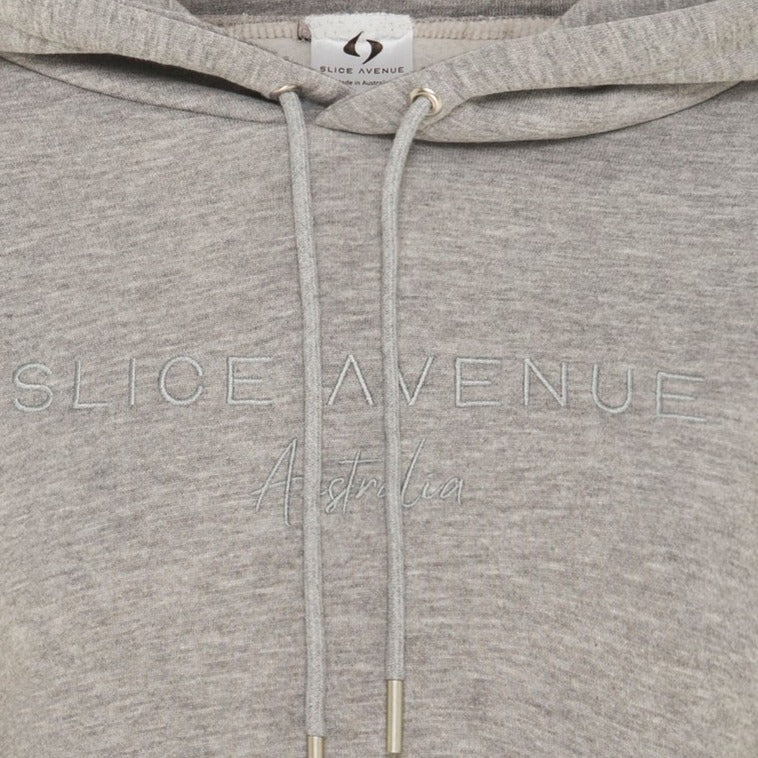 Grey Marle Unisex Hoodie