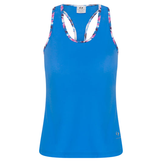 Racerback Top - Azure Blue