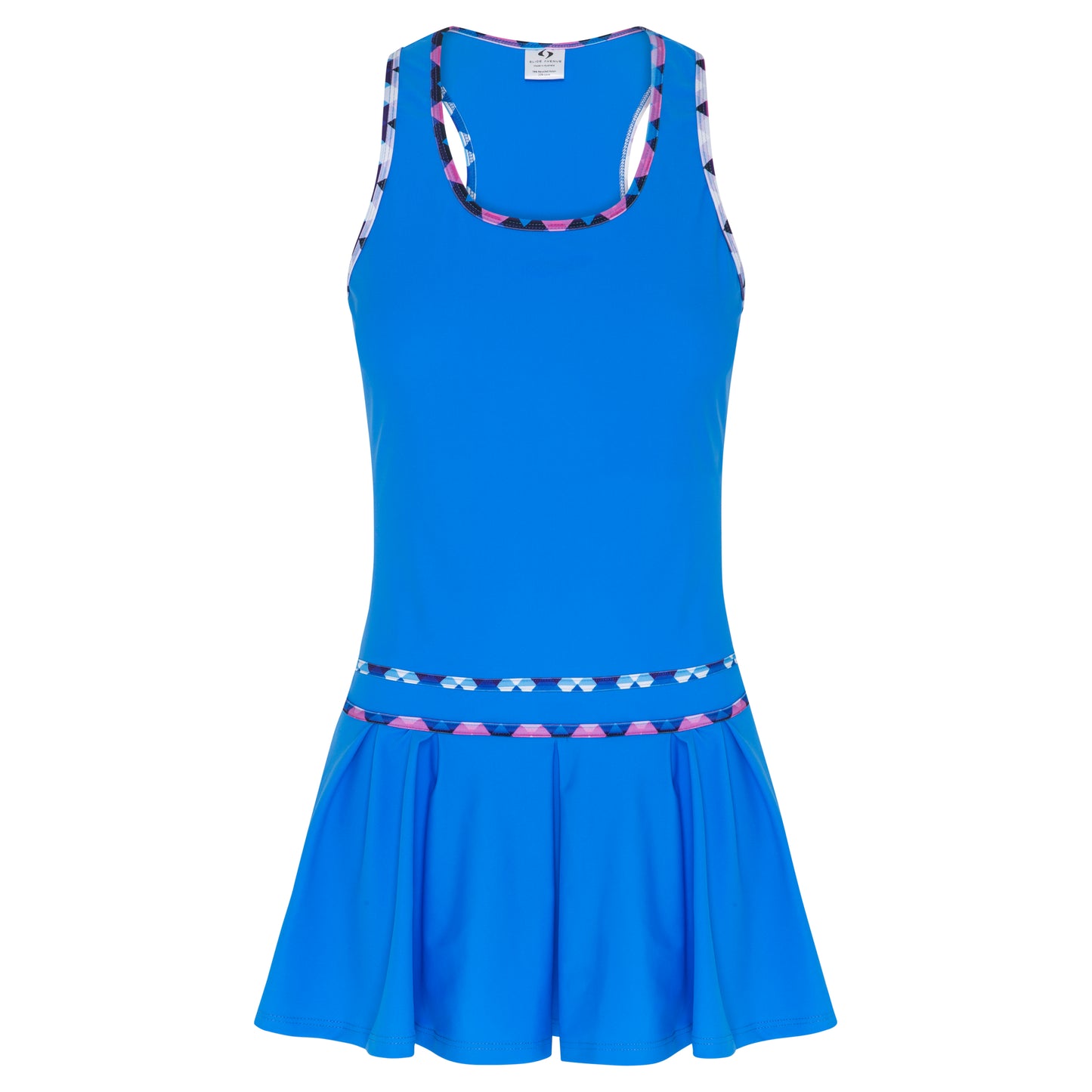 Luxury Tennis Dress - Azure Blue