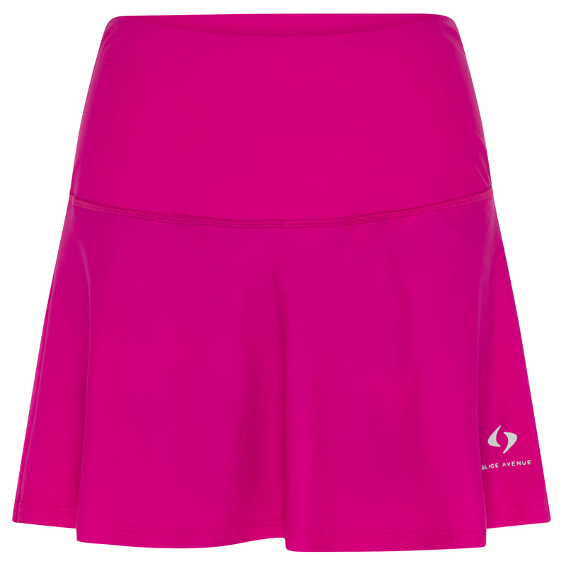 Thai Pink Premium Longer Skirt with patterned undershort